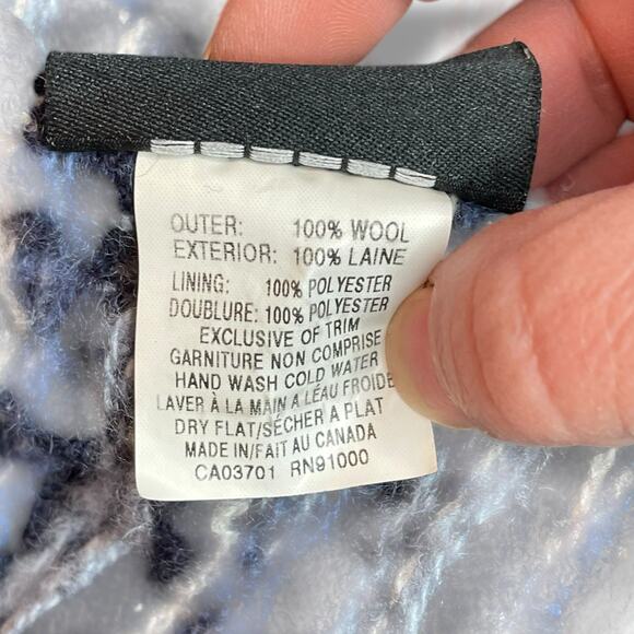 Merkley Headgear Mens Beanie Hat Cap Tassel Lined Ski Snowboard OS 100% Wool - Picture 8 of 12